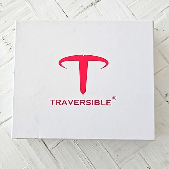 Traversible Slim Front Pocket Wallet for Men RFID Leather 8 Slots Brown (NIB) - Picture 6 of 6